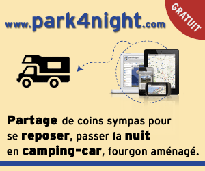 park4night : Partage de coins sympas pour se reposer en Camping-car, fourgon aménagé et van !