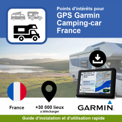 POI GPS - Garmin - Camping...