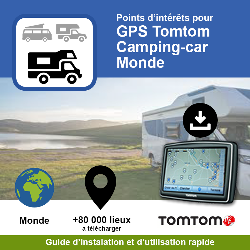 GPS poids lourds TOMTOM - Équipement caravaning