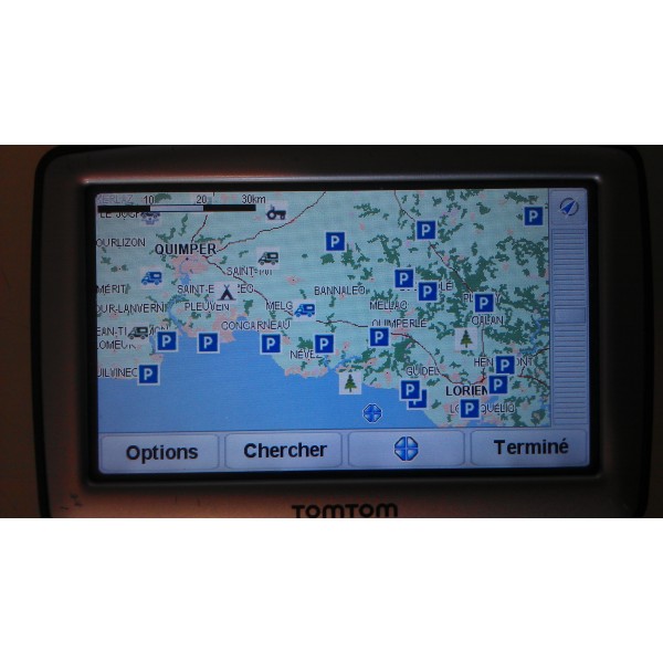 POI park4night GPS Tomtom (.ov2) version campingcar Monde